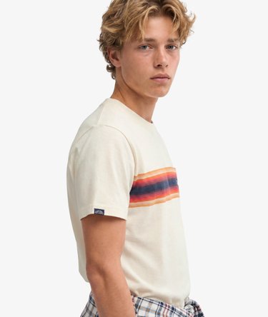 Outdoor Stripe Logo Relaxed T-shirt Image 4