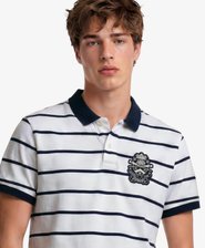 Polo Crest Stripe