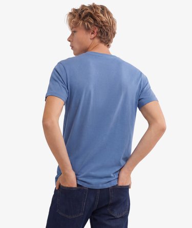 Essential Gesticktes Logo T-Shirt in schmaler Passform Image 5