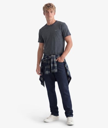 Essential Stacked Logo Embroidered T-shirt Image 3