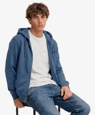 Essential Logo Hoodie met Rits