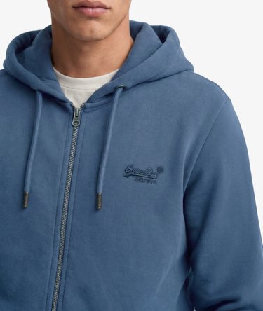 Essential Logo Hoodie met Rits Image 6