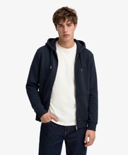 Essential Logo Hoodie met Rits