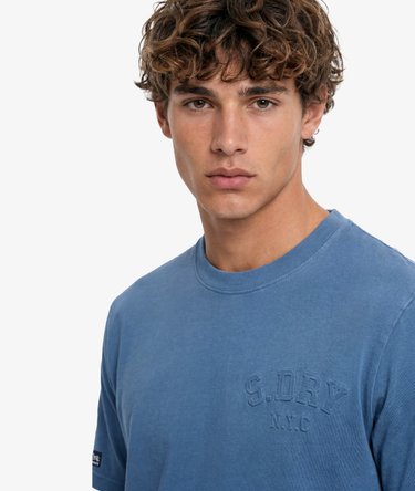 Athletic Embossed Relaxed T-Shirt Image 3