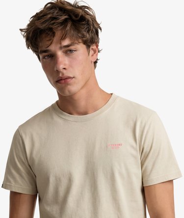T-shirt con Logo Sovrapposto Ricamato Essential Image 4