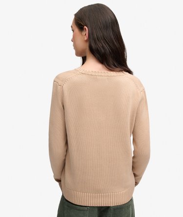 Vasket V-hals Sweater Image 5