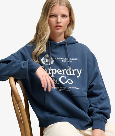 Sweat &agrave; capuche Luxe Casual coupe d&eacute;contract&eacute;e Image 2