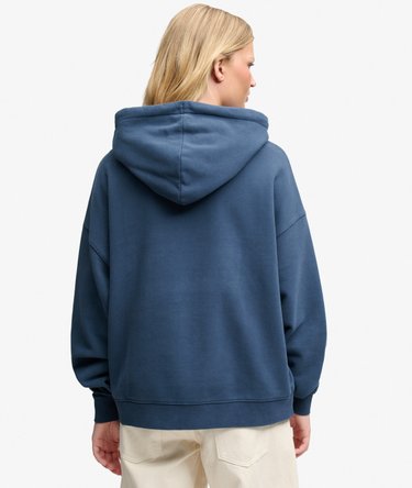 Sweat &agrave; capuche Luxe Casual coupe d&eacute;contract&eacute;e Image 5
