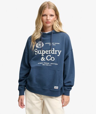 Sweat &agrave; capuche Luxe Casual coupe d&eacute;contract&eacute;e Image 1