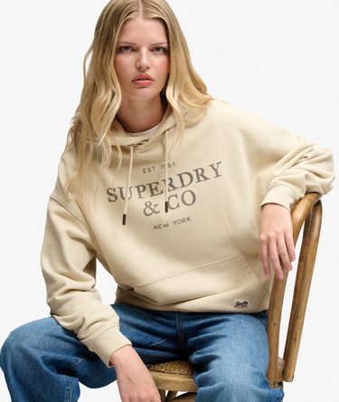 Luxe Casual Relaxed Hoodie Image 2