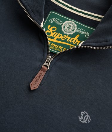 Luxe Casual Half Zip Sweatshirt Image 6