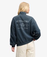 Luxe Casual Half Zip Sweatshirt