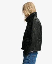 Chaqueta Angelina Faux Leather Corte Relajado