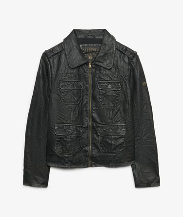 Chaqueta Angelina Faux Leather Corte Relajado Image 8