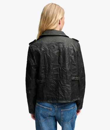 Chaqueta Angelina Faux Leather Corte Relajado Image 6