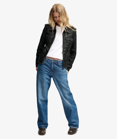 Chaqueta Angelina Faux Leather Corte Relajado Image 3
