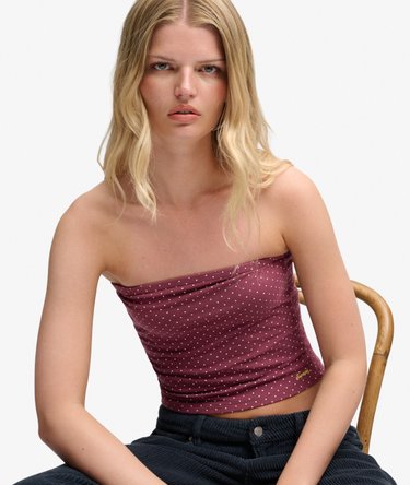 Athletic Essentials Jersey Bandeau Top Image 2