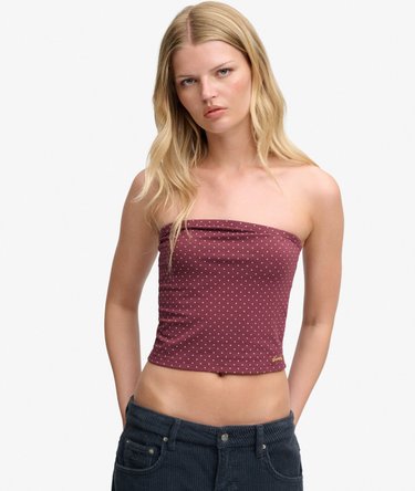 Athletic Essentials Jersey Bandeau Top Image 1