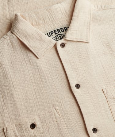 Camicia a Maniche Corte Texturizzata - The Merchant Store Image 6