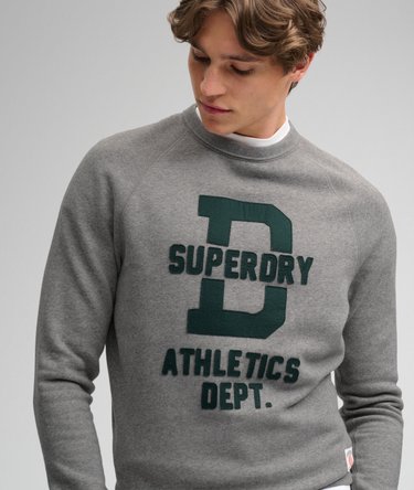 Athletic Felpa Girocollo Vestibilit&agrave; Comoda Image 2