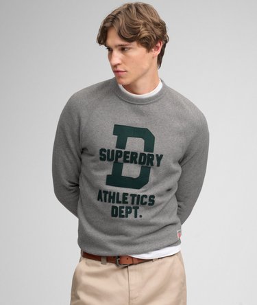 Athletic Felpa Girocollo Vestibilit&agrave; Comoda Image 4