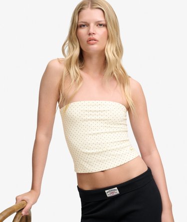 Athletic Essentials Jersey Bandeau Top Image 2