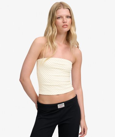Athletic Essentials Jersey Bandeau Top Image 1