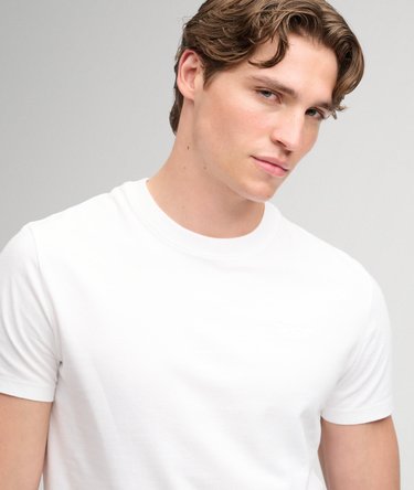 Essential Serif Logo Embroidered T-Shirt Image 4