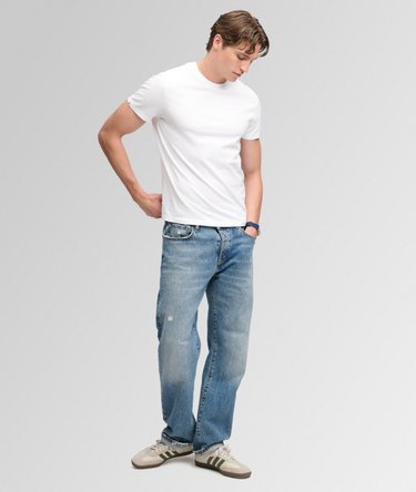 Essential Serif Logo Embroidered T-Shirt Image 3