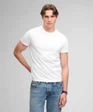 T-shirt Essential Serif Logo Vestibilit&agrave; Slim