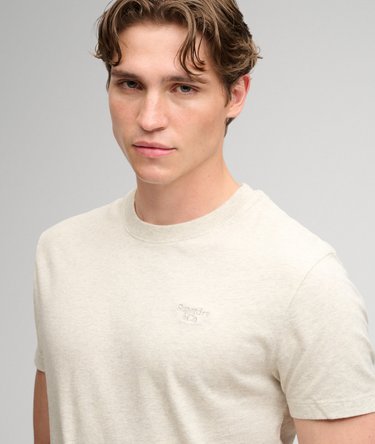 Essential Serif Logo Embroidered T-Shirt Image 4