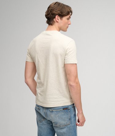 Essential Serif Logo Embroidered T-Shirt Image 5