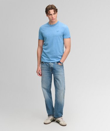 Essential Serif Logo Embroidered T-Shirt Image 3
