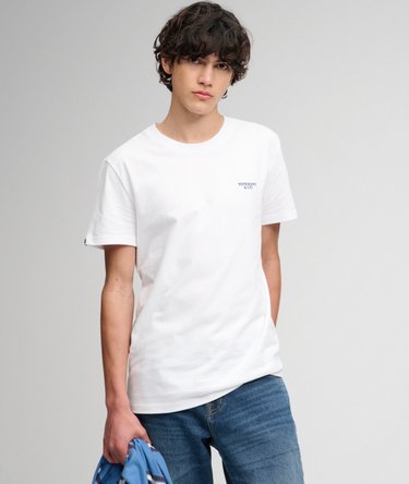 Essential Stacked Logo Embroidered T-shirt Image 1