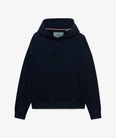 Company Logo Kapuzenpullover mit lockerer Passform Image 7