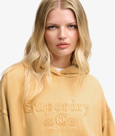 Company Logo Kapuzenpullover mit lockerer Passform Image 4