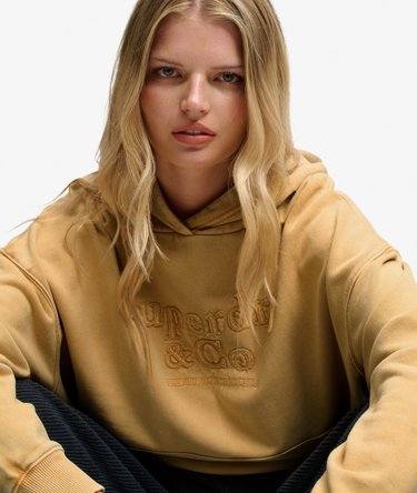 Company Logo Kapuzenpullover mit lockerer Passform Image 2