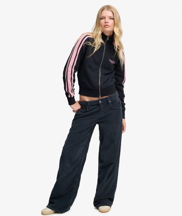 Veste de Surv&ecirc;tement Ray&eacute;e Coupe Ajust&eacute;e Image 3