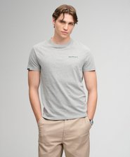 T-shirt con Logo Aziendale Essenziale Ricamato