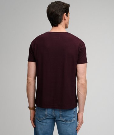 Classic Cotton Linen Pocket T-shirt Relaxed Pasvorm Image 5
