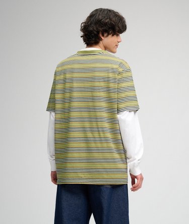 Oversized T-Shirt mit Streifen Image 5