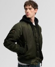 Hooded MA1 Bomber Jacket