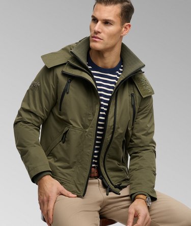 Microfibre Arctic Windcheater Jacke mit Kapuze Image 2