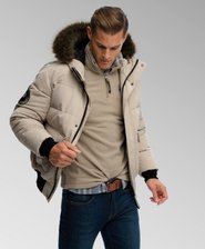 Everest Hooded Puffer Bomber Jacket