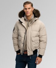 Everest Hooded Puffer Bomber Jacket