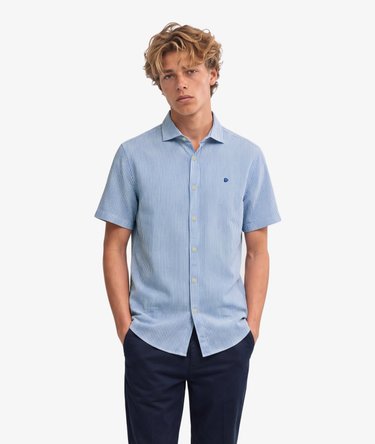 Riviera Short Sleeve Linen Shirt Image 2