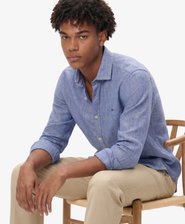 Riviera Long Sleeve Linen Shirt