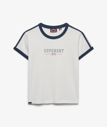 Athletic Essentials Graphic Ringer T-Shirt Image 7