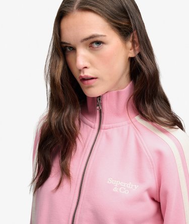 Veste de Surv&ecirc;tement Ray&eacute;e Coupe Ajust&eacute;e Image 4