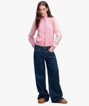 Veste de Surv&ecirc;tement Ray&eacute;e Coupe Ajust&eacute;e Image 3